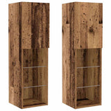TV Wall Cabinet Set 6 pcs Old wood 30.5 x 30 x 102 cm 3334380