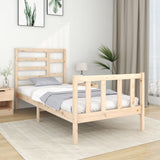 Bed Frame without Mattress Solid Wood 90x190 cm Single 3105890