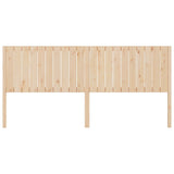 Bed Headboard 205.5x4x100 cm Solid Wood Pine 818890