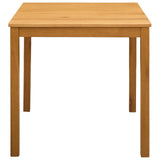 Dining Table 75 x 75 x 75.5 cm Solid Oak Wood Natural Square 42039174