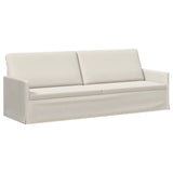 Sofa Set 2 pcs Cream Velvet 3433237
