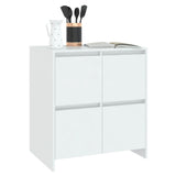 Sideboard White 70x41x75 cm Engineered Wood 809764