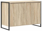 Side Cabinet Sonoma 79 x 36 x 75 cm Engineered Wood 886601