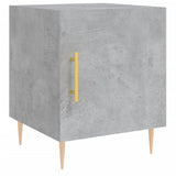 Bedside Cabinets 2 pcs Concrete Grey 40x40x50 cm Engineered Wood 827541