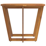 Garden Dining Table Oval 200x90x75 cm Solid Wood Acacia 4108137