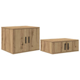 Storage Cabinet 2 pcs Artisan Oak 103 x 41 x 40 cm 866682