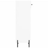 Shoe Cabinet High Gloss White 30x35x105 cm Engineered Wood 829686