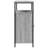 Sideboard Grey Sonoma 100x35x80 cm Engineered Wood 835507