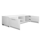 TV Cabinet High-Gloss White 120x40.5x35 cm 243041