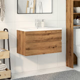 Sink Cabinet with Built-in Basin Artisan Oak 3328924