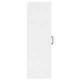 Wall Glass Cabinet LUCCA High Gloss White 40 x 31 x 100 cm 885099
