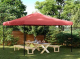 Foldable Party Tent Pop-Up Burgundy 292x292x315 cm 4004917