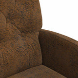 Dining Chairs with Wheels 2 pcs Brown 58 x 67 x 97 cm 42017861
