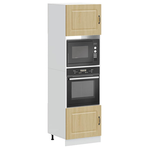 Oven Cabinets 2 pcs Kalmar Sonoma Oak Engineered Wood 3315034