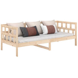 Day Bed without Mattress Solid Wood Pine 90x190 cm Single 820217