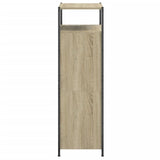 Shoe Cabinet Sonoma Oak 60x34x112 cm Engineered Wood 840030