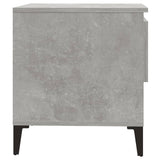 Side Tables 2 pcs Concrete Grey 50x46x50 cm Engineered Wood 819557