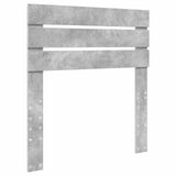 Storage Bed Concrete Grey 70 x 190 cm Engineered Wood 3411606