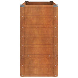 Garden Raised Bed Rusty 100x40x77 cm Corten Steel 151951