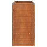 Garden Raised Bed Rusty 100x40x77 cm Corten Steel 151951