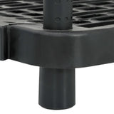 Storage Shelf 5-Tier Black 93.5x45.5x194.5 cm PP 4007261
