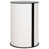 Trade Show Counter Black and White 60 x 93 cm 42046604