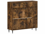 Shoe Cabinet HAARLEM 78 x 24 x 103 cm Engineered Wood 896880