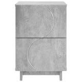Bedside Cabinet Concrete Grey 33.5 x 34.5 x 50 cm 8011393
