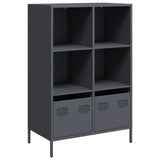 Highboard Anthracite 68x39x103.5 cm Steel 851384