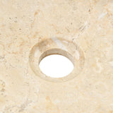 Sink 40x12 cm Marble Cream 142767