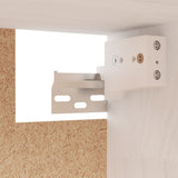TV Cabinets 3 pcs White Solid Wood Pine 3100130