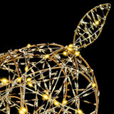 3D Reindeer 250 LEDs Warm white 96 x 40 x 180 cm PET 42019059