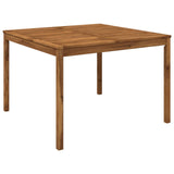 Garden Dinner Table Natural 110 x 108.5 x 75 cm 901250