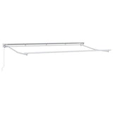 Awning Frame Burgundy 400 x 200 cm Polyester with PU coating 3329811