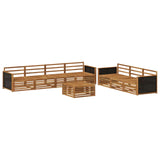 Outdoor Sofa Set 8 pcs Natural 79 x 79 x 37 cm 3383102