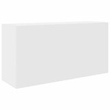 Bathroom Wall Cabinet White 80x25x40 cm Engineered Wood 860085