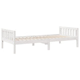 Children's Bed without Mattress White 80x200 cm Solid Wood Pine 855025