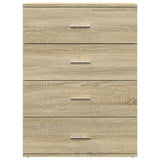 Sideboard Sonoma Oak 60x39x80 cm Engineered Wood 840529
