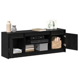 TV Units Black 139.5 x 34 x 50 cm Engineered wood 869241