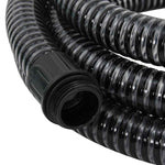 Suction Hose with Brass Connectors Black 1.1" 25 m PVC 151068