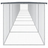 Chicken Cage with Roof Anthracite 1003x98x90 cm Galvanised Steel 3189053