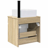 Wall-mounted Sink Vanity Sonoma Oak 49 x 41 x 63 cm 890564