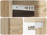 Wall-Mounted Bedside Cabinet 2 pcs Sonoma Oak 34.5 x 33 x 20 cm 899110