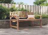 Garden Bench 114x59x87 cm Solid Teak Wood 364408