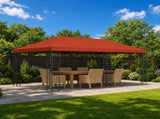 Gazebo Canopy Cover 6 x 3 m Terracotta Polyester 190 900401