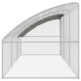Chicken Cage 3 pcs Silver 600 x 200 x 200 cm Steel and PE 3368323