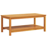 Coffee Table Brown 70 x 40 x 45 cm Solid acacia wood 4108105