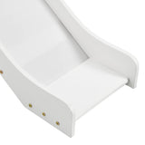 Children's Loft Bed Frame with Slide & Ladder Pinewood 97x208 cm 282709