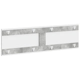 Wall-Mounted Headboard HAARLEM Concrete Grey Engineered Wood 896938