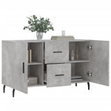 Sideboard Concrete Grey 100x36x60 cm Engineered Wood 828192